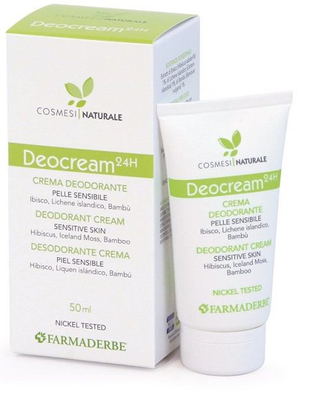 DEOCREAM CREMA DEODORANTE PELLI SENSIBILI 50 ML - farmasconti.eu