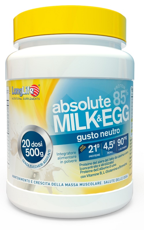 LONGLIFE ABSOLUTE MILK&EGG 500 G - farmasconti.eu