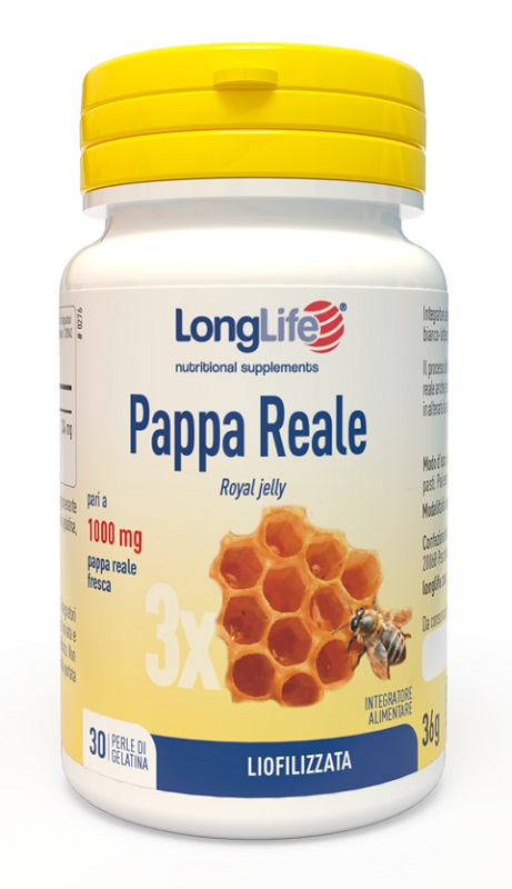 LONGLIFE PAPPA REALE 30 PERLE IN GELATINA - farmasconti.eu