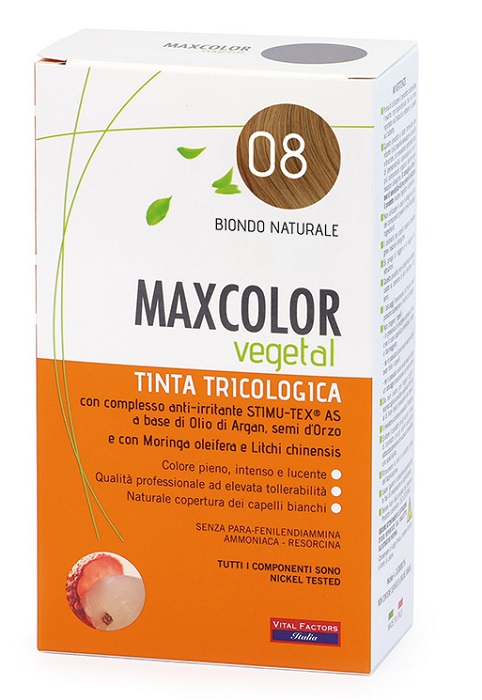 MAX COLOR VEGETAL 08 TINTURA 140 ML - farmasconti.eu