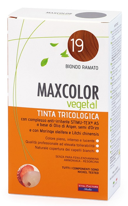 MAX COLOR VEGETAL 19 TINTURA 140 ML - farmasconti.eu
