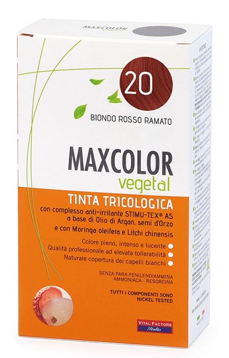 MAX COLOR VEGETAL 20 TINTURA 140 ML - farmasconti.eu