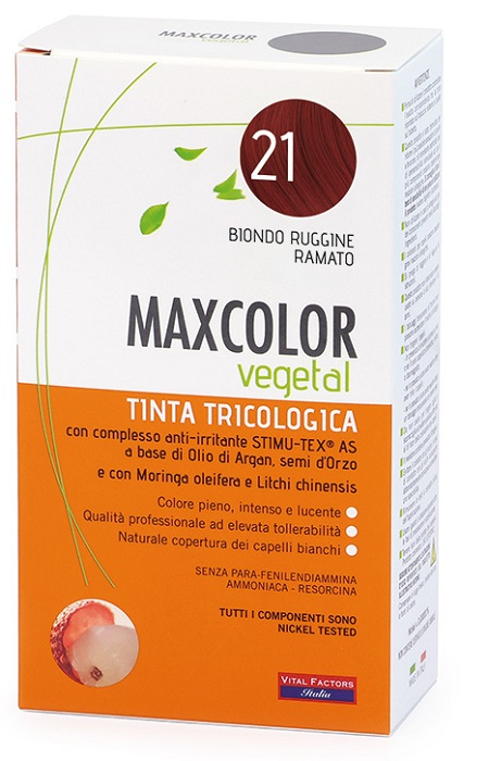 MAX COLOR VEGETAL 21 TINTURA 140 ML - farmasconti.eu