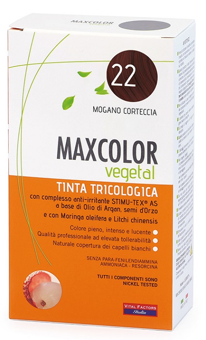 MAX COLOR VEGETAL 22 TINTURA 140 ML - farmasconti.eu