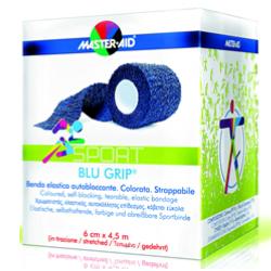 BENDA ELASTICA AUTOBLOCCANTE MASTER-AID SPORT BLUGRIP 4X4,5 - farmasconti.eu