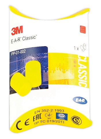 EAR TAPPO AURICOLARE IN SPUGNA 2 PEZZI - farmasconti.eu
