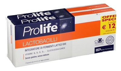 PROLIFE LACTOBACILLI DUE CONFEZIONI DA 7 FLACONCINI DA 8 ML - farmasconti.eu