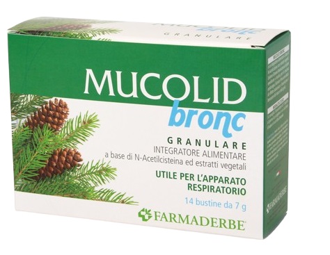 MUCOLID BRONC GRANULARE 14 BUSTINE - farmasconti.eu