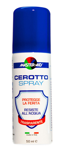 CEROTTO SPRAY MASTER-AID FLACONE 50ML CIRCA 80 APPLICAZIONI - farmasconti.eu