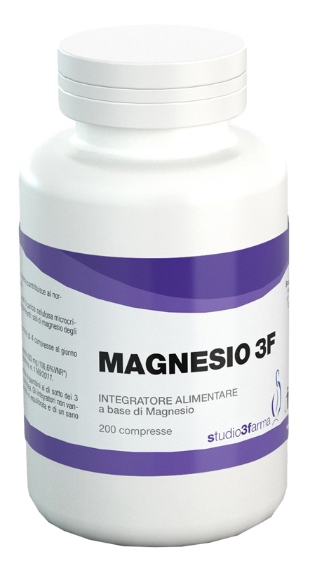 MAGNESIO 3F 200 COMPRESSE - farmasconti.eu