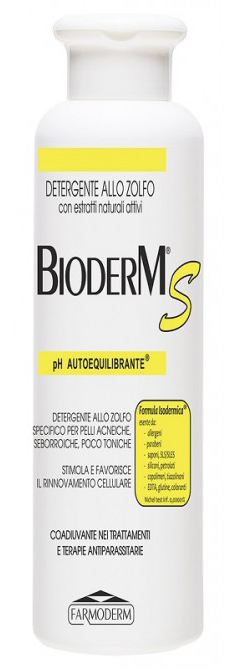 BIODERM S ANTIACNE ANTISEBO 250 ML - farmasconti.eu