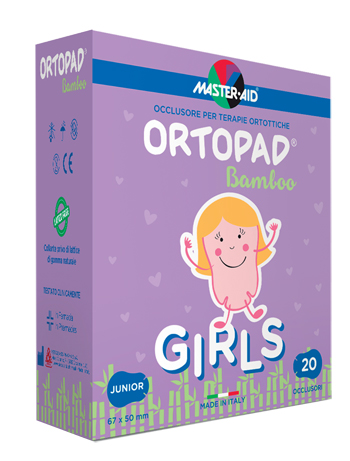 CEROTTO OCULARE PER ORTOTTICA ORTOPAD GIRLS M 5,4X7,6 20 PEZZI - farmasconti.eu