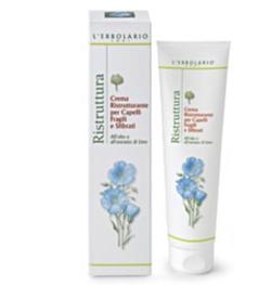 RISTRUTTURA CREMA RISTRUTTURANTE CAPELLI FRAGILI E SFIBRATI OLIO ED ESTRATTO DI LINO 150 ML - farmasconti.eu
