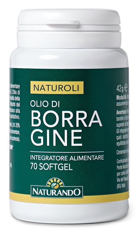 NATUROLI OLIO DI BORRAGINE 70 SOFTGEL - farmasconti.eu
