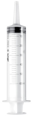 SIRINGA STERILE MONOUSO 60ML CONO CATETERE CENTRALE INJ-LIGHT SENZA AGO 1 PEZZO - farmasconti.eu