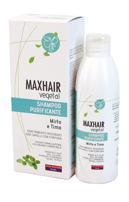 MAXHAIR VEGETAL SHAMPOO PURIFICANTE 200 ML - farmasconti.eu