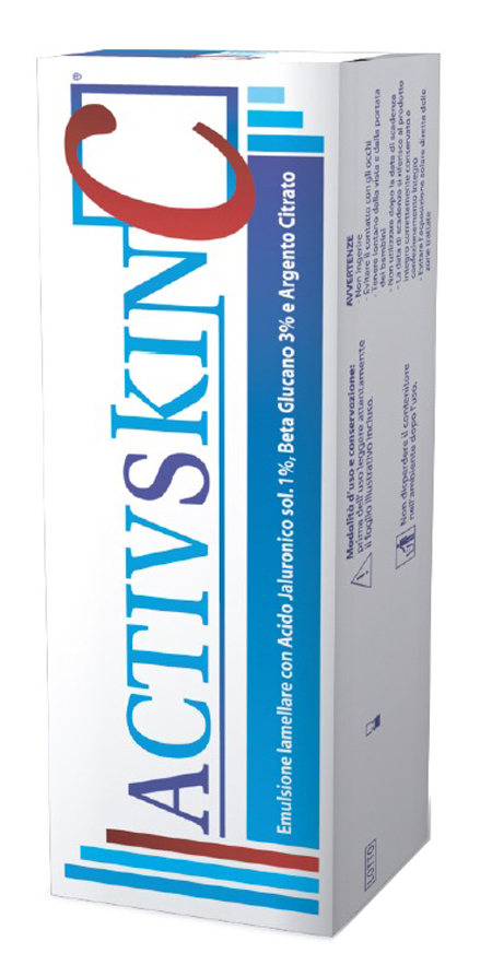 EMULSIONE IAMELLARE ACTIV SKIN CON ACIDO JALURONICO 1% BETA GLUCANO 3% E ARGENTO CITRATO 30 ML - farmasconti.eu
