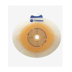 PLACCA PER ILEOSTOMIA E COLOSTOMIA SISTEMA A 2 PEZZI SENSURA CLICK FORO RITAGLIABILE 10-45 MM FLANGIA 50 MM 5 PEZZI - farmasconti.eu