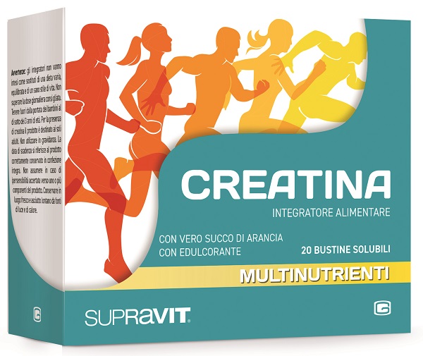 SUPRAVIT CREATINA GRANULATO 20 BUSTINE - farmasconti.eu