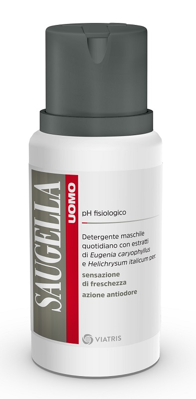 SAUGELLA UOMO PH FISIOLOGICO DETERGENTE MASCHILE 200 ML - farmasconti.eu