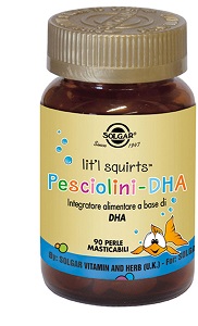 PESCIOLINI DHA 90 PERLE MASTICABILI - farmasconti.eu