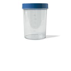 CONTENITORE PIC STERILE TRASPARENTE PER ANALISI DEI FLUIDI ORGANICI 100 ML TAPPO A VITE + ETICHETTA AUTOADESIVA - farmasconti.eu