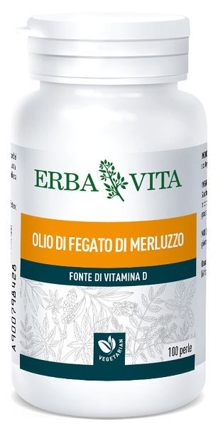 OLIO FEGATO MERLUZZO 100 PERLE 453 MG - farmasconti.eu