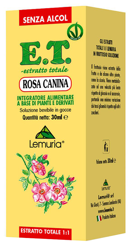 ET ESTRATTO TOTALE ROSA CANINA 30 ML SENZA ALCOL - farmasconti.eu