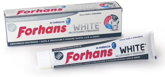 FORHANS SP WHITE DENTIF 75ML - farmasconti.eu