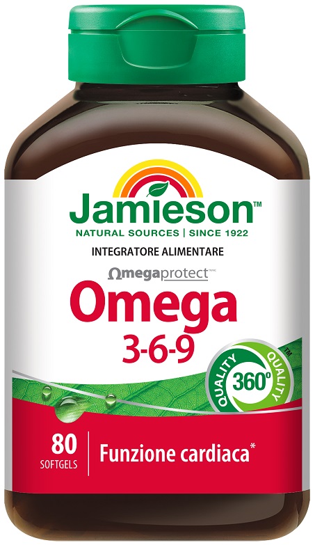 JAMIESON OMEGA 3-6-9 80 SOFTGELS - farmasconti.eu