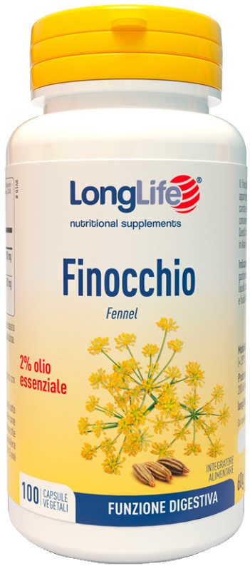 LONGLIFE FINOCCHIO 1% 100 CAPSULE VEGETALI - farmasconti.eu