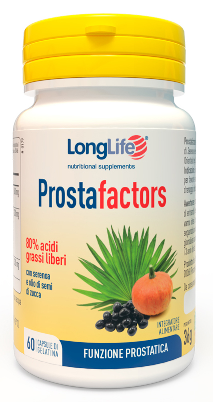 LONGLIFE PROSTAFACTORS 60 CAPSULE - farmasconti.eu