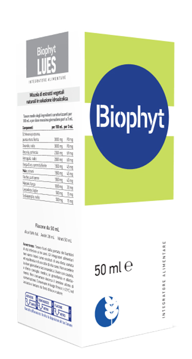 BIOPHYT LUES 50 ML SOLUZIONE IDROALCOLICA - farmasconti.eu