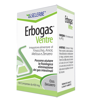 ERBOGAS VENTRE 100 COMPRESSE - farmasconti.eu
