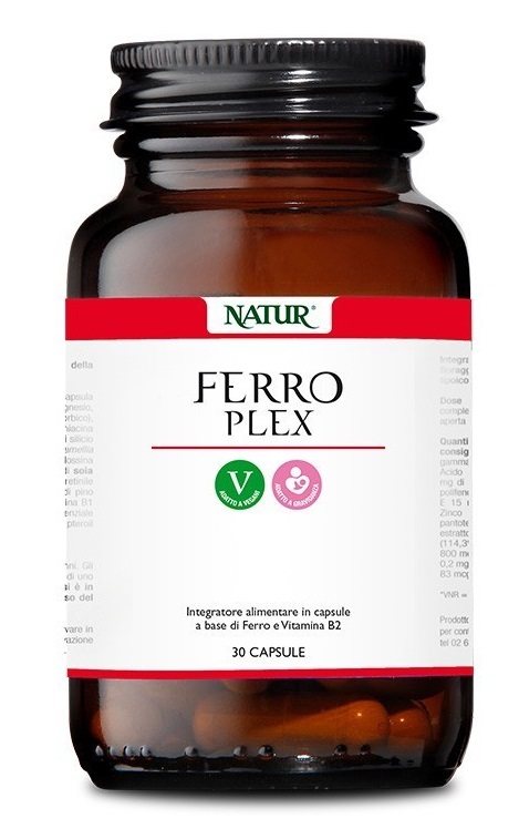 FERRO PLEX 90 CAPSULE VEGETALI 428 MG - farmasconti.eu