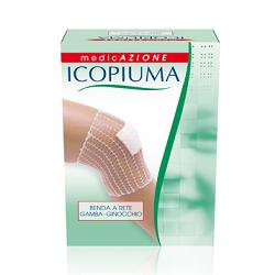 ICOPIUMA BENDA A COMPRESSIONE FISIOLOGICA PER GAMBA E GINOCCHIO CAL 5 1 PEZZO - farmasconti.eu
