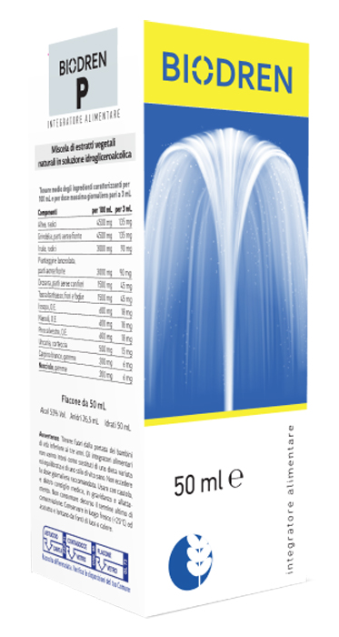 BIODREN P SOLUZIONE IDROALCOLICA 50 ML - farmasconti.eu