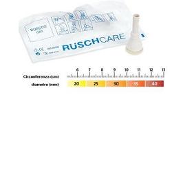 CATETERE ESTERNO RUECCO TIPO CONDOM IN LATTICE SINTETICO WIRUPREN CON SISTEMA DI RACCORDO E FASCETTA BIADESIVA IN IDROCOLLOIDE 30MM 30 PEZZI - farmasconti.eu