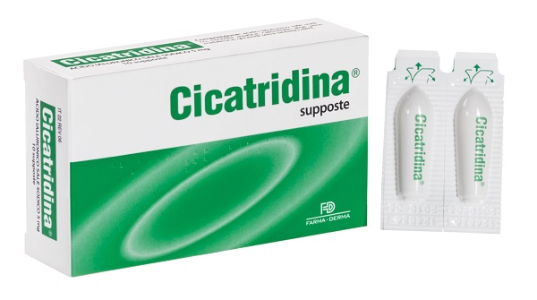 CICATRIDINA SUPPOSTE 10 PEZZI - farmasconti.eu