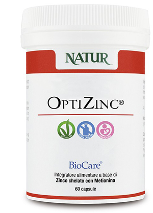 OPTIZINC 60 CAPSULE VEGETALI 379 MG - farmasconti.eu