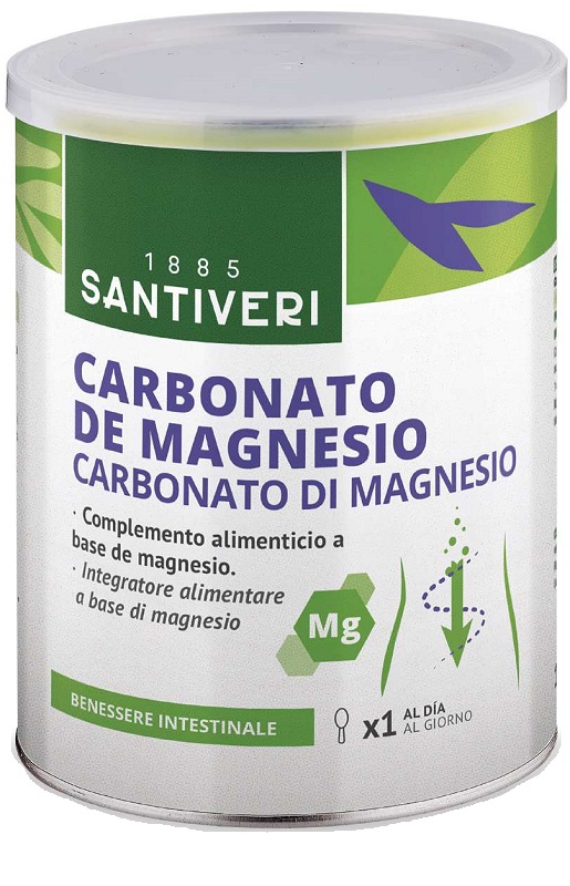 CARBONATO MAGNESIO 110 G SANTIVERI - farmasconti.eu