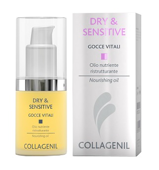 COLLAGENIL DRY & SENSITIVE GOCCE VITALI 30 ML - farmasconti.eu