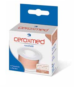 CEROTTO IN ROCCHETTO CEROXMED AERATO IN TESSUTO ROSA 500X2,50 CM 1 PEZZO - farmasconti.eu