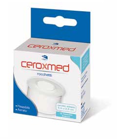 CEROTTO IN ROCCHETTO CEROXMED AERATO IN TESSUTO BIANCO 500X2,50 CM 1 PEZZO - farmasconti.eu