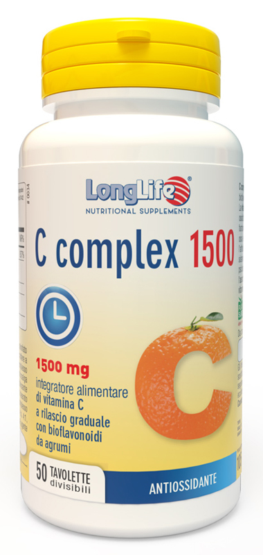 LONGLIFE C COMPLEX 1500 T/R 50 TAVOLETTE - farmasconti.eu