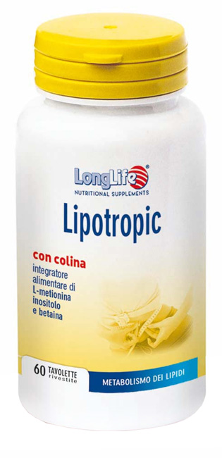 LONGLIFE LIPOTROPIC 60 TAVOLETTE RIVESTITE DA 1,5 G - farmasconti.eu