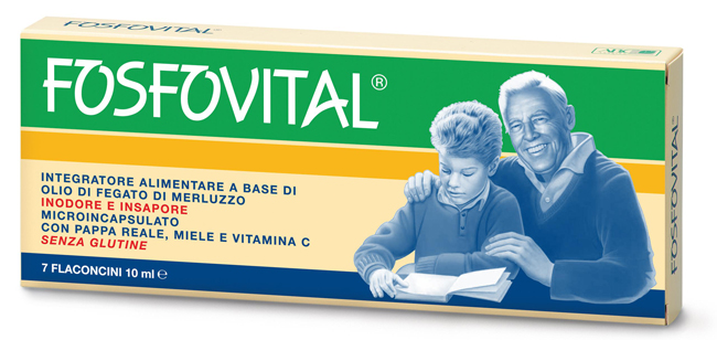 FOSFOVITAL OLIO FEGATO DI MERLUZZO 7 FLACONCINI - farmasconti.eu