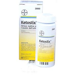 STRISCE MISURAZIONE CHETONURIA KETOSTIX 50 PEZZI - farmasconti.eu