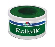 CEROTTO IN ROCCHETTO MASTER-AID ROLLSILK SETA 5X2,50 - farmasconti.eu