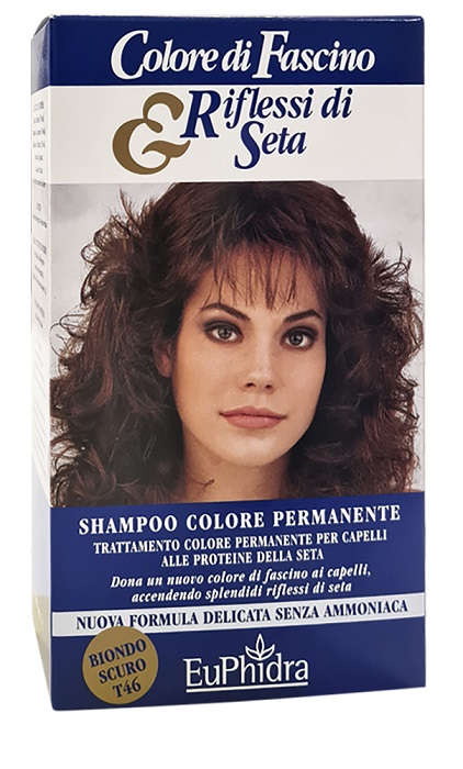 EUPHIDRA COLORE DI FASCINO & RIFLESSI DI SETA SHAMPOO COLORE PERMANENTE 46 BIONDO SCURO 120 ML - farmasconti.eu
